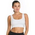thumbnail image 4 of Puma Women's Sports Bra, 2-pack, White and Purple, Small, 4 of 8