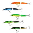 thumbnail image 4 of Señuelos de pesca Cola 2 secciones de pececillos articulados múltiples 5 piezas, 4 of 6