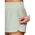 thumbnail image 2 of Avalanche Women's Paper Bag Waist Woven Hiking/Walking Shorts with Zipper Pockets, 2 of 5