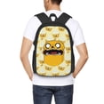thumbnail image 6 of Adventure Time Backpack For College, Large Capacity Book Bag, Durable Laptop Backpack, 16.5x12.5x5.5 Inch, 6 of 9