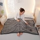 thumbnail image 1 of Manta para sofá, mantas de cama frescas, manta suave y difusa, mantas de microfibra para la siesta, manta de felpa., 1 of 9