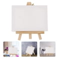 thumbnail image 4 of BALAHAPY Standing Easel Wooden White 1 Set Wine and Painting Classes, 4 of 8