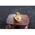 thumbnail image 3 of Fashionable Golden Tree Of Life Titanium Steel Ring Personality Men's Punk Ring Ornament, 3 of 6