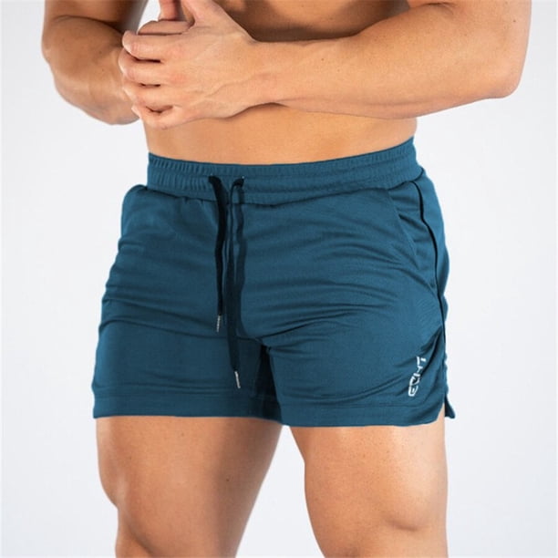 2023 M-3XL hombres corriendo Fitness Shorts hombres verano gimnasios entrenamiento masculino transpirable malla secado rápido ropa deportiva Jogger deportes pantalones cortos hombres Tan Jianjun unisex