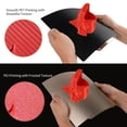 thumbnail image 4 of Printer Build Plate, Double Side Print Plate High Temp Resistance Textured PEI Smooth PET Simple Cleaning Magnetic Rubber Base  for 3D Model Printing, 4 of 7