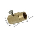 thumbnail image 2 of BESTYASH 1Set CO2 Tank Connector Screw Design for Sparkling Water Machine Home Use, 2 of 8