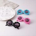 thumbnail image 4 of Qarigey Niños sol flor protección ocular gafas rendimiento decoración gafas Prop para niñas niños Lentes No.6, 4 of 8