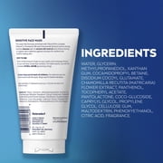 NIVEA MEN Sensitive Face Wash with VitaminPro Complex, Alcohol-Free Men's Face Wash, 5 fl oz