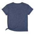 thumbnail image 3 of Active Tops Women Casual Women Tee Shirts Girls Shirt Short Sleeve Women Loose Fit Tees Short Sleeve for Women Casual Turtle Tees Womens Compression Shirts Womens Short Sleeve T Blue XXL, 3 of 3