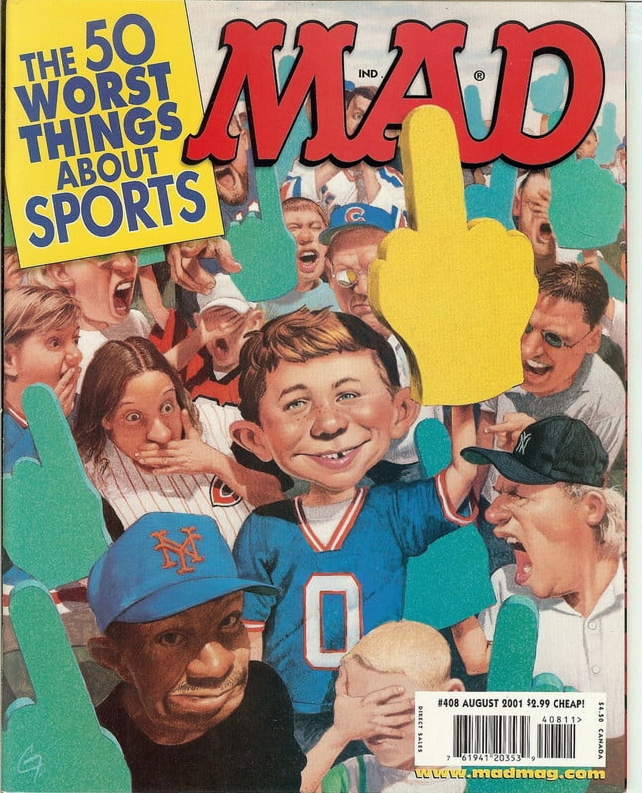 MAD Magazine #408 AUG 2001