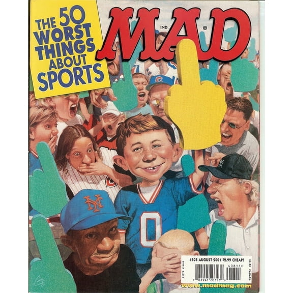 MAD Magazine #408 AUG 2001