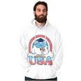 thumbnail image 3 of Tootsie Mr Owl American Patriot USA Hoodie Sweatshirt Women Men Brisco Brands X, 3 of 6