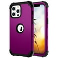 thumbnail image 2 of TECH CIRCLE For iPhone 15 Pro Case, Dual Layer Slim Heavy Duty Hybrid Rugged Shockproof Anti-Scratch Protective Back Phone Cover for Apple iPhone 15 Pro 6.1" 2023,Purple, 2 of 8