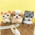 thumbnail image 4 of Squishy Toys, Cute Cat Dog Squishies - Squeeze Soft Stress Relief Sensory Toys, Gifts for Christmas, Birthday, Holidays (Grey), 4 of 6