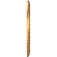 thumbnail image 3 of Ekena Millwork 10"OD x 3 1/2"ID x 3/4"P Cole Thermoformed PVC Ceiling Medallion (Fits Canopies up to 4 1/4"), Bright Coat Gold, 3 of 10
