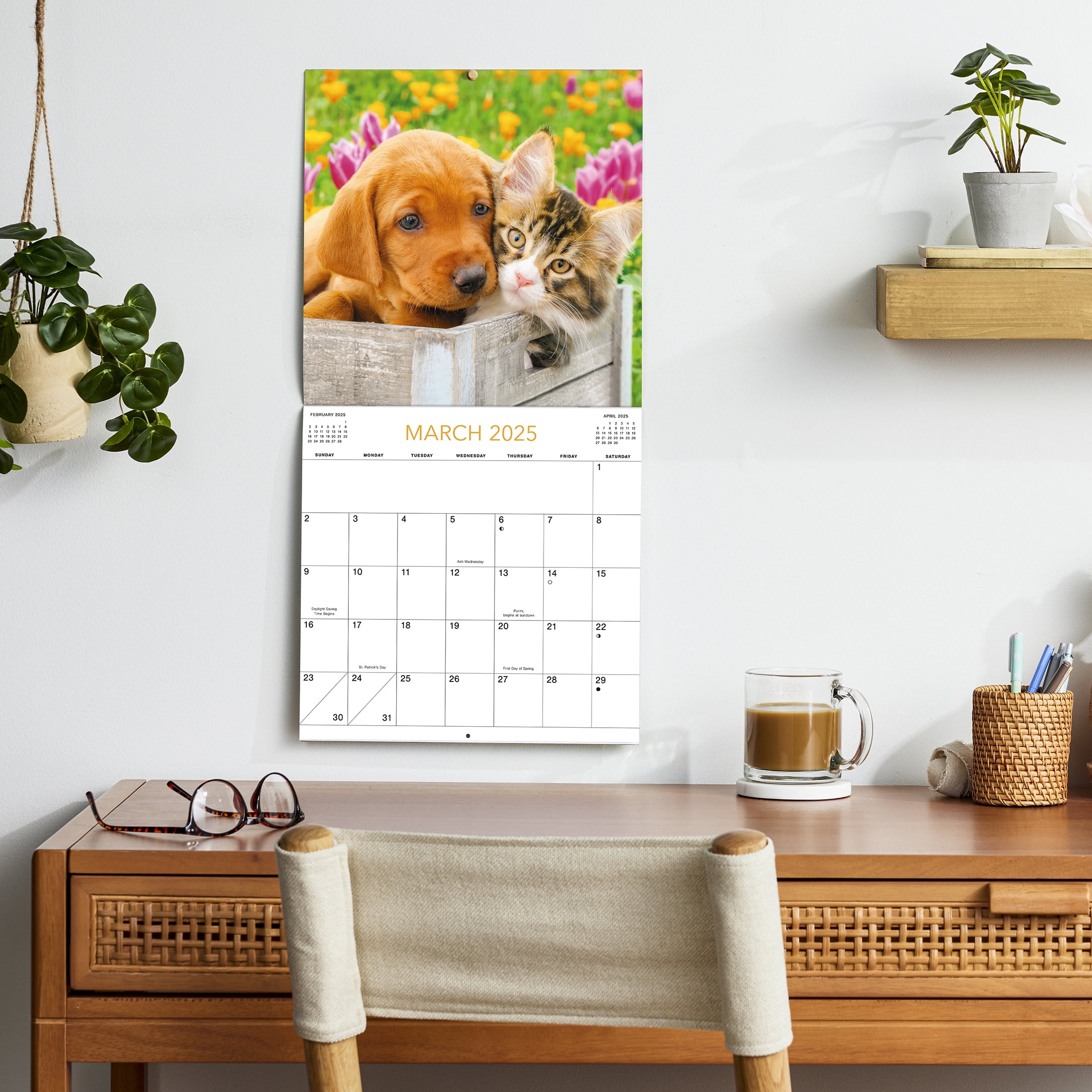 2025-12 Month Hanging Wall Calendar-Buddies -12x12 by Dayspring