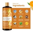thumbnail image 3 of Dr Jacobs Naturals Castile Soap Body Wash Plant Based Liquid Soap, Orange & Ginger 32 Oz 3-Pack, 3 of 9