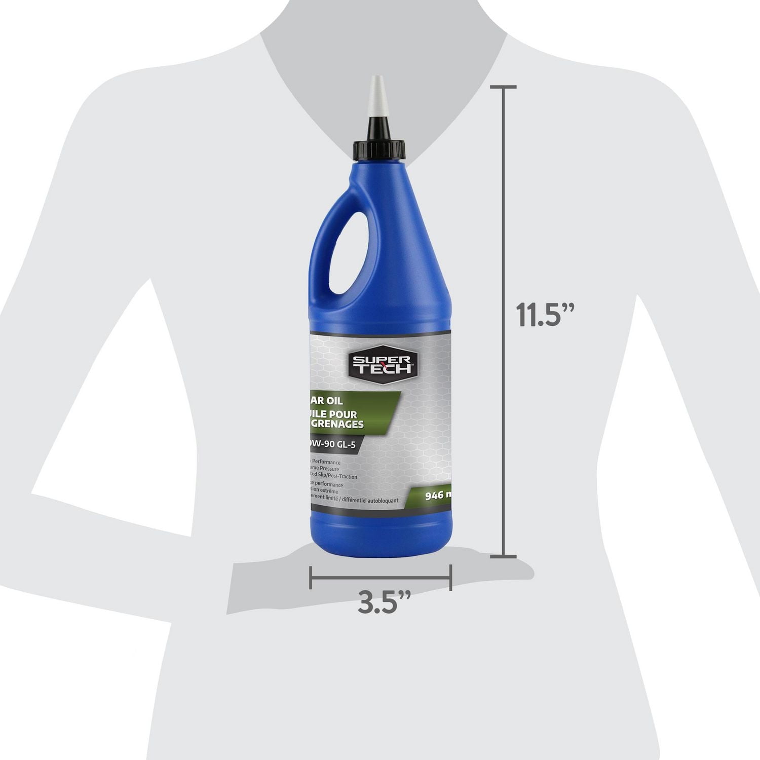 Super Tech 80W90 Gear Oil