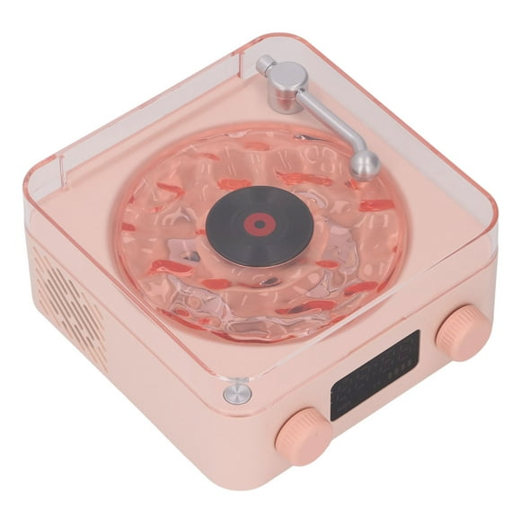 Portable Speaker, 3 Light Effects RGB, Sleep Companion with Dynamic Lights and Nature Sounds, 1500mAh Battery, Stereo Surround Sound, Unique Design