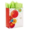 Hallmark VIDA 13" Large Spanish Gift Bag with Tissue Paper for Birthdays, Mother's Day, Bridal Showers, Weddings, Anniversaries or Any Occasion (Just for You/Solo Para Ti)