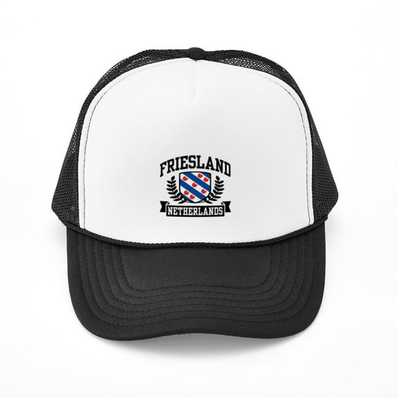 CafePress - Friesland Netherlands - Adjustable Unisex Printed Trucker Hat with Mesh Back