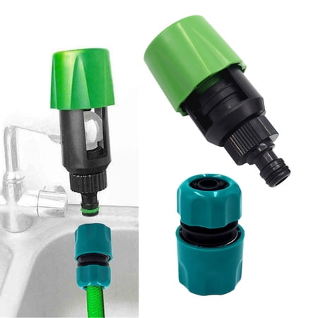 Tuscom Universal Water Tap To Garden Hose Pipe Connector Mixer
