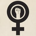 thumbnail image 2 of CafePress - Feminist Power Tote Bag - Unisex Canvas Tote Bag, Beige, 1-Piece, 2 of 6