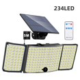 thumbnail image 1 of Lámpara Solar para exteriores, luces solares con Sensor de movimiento Ip65, impermeable, superbrillante, para patio trasero, jardín, calle, garaje, 234/258led, 1 of 4