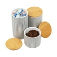 thumbnail image 6 of Mind Reader 3-Piece Canister Set, Sugar Container, Coffee Storage, Lids, Kitchen, Ceramic, 6 of 8