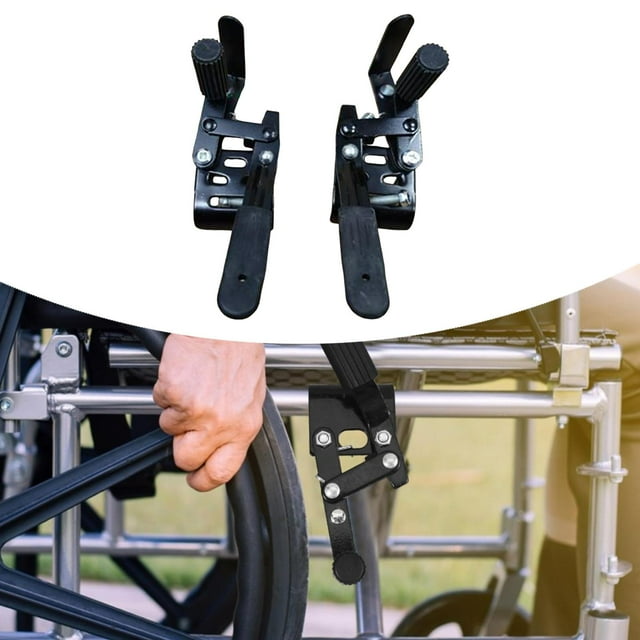 1 Par De Palancas De Embrague De Freno Flexibles Y Resistentes Para Freno De Mano De Silla De Ruedas.
