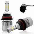 thumbnail image 2 of For Ford F-150 1992-2003 9007 LED Headlight High/Low Beam Bulbs Kit 6000K 2Pcs, 2 of 12