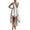 White, variant on Dresses for Women Women's Casual Blend Asymmetrical Sleeveless Dress Crew Neck Long with Flowy Back Relaxed Fit High Low Hem Blue XXL