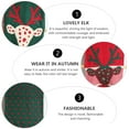 thumbnail image 2 of WRITWAA 1 Pce Chauffe-Nuque Design de Noël pour Femmes Saison Hiver, 2 of 7
