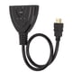 thumbnail image 2 of Interruptor de interfaz multimedia HD 3 en 1 salida 1080P Cable divisor de vídeo HD de 3 puertos para TV portátil, 2 of 8