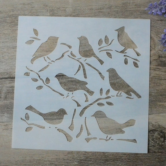 MyBeauty DIY Craft Bird Stencil Wall Painting Scrapbook Album Decorative Emboss Card Tool
