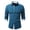 Blue, variant on Wyobmus Men's Slim Fit Shirt Fashion Solid Color Flip Collar Dress Shirt Business Affairs Tops Light Blue