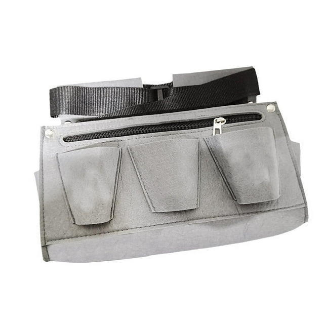 Bolsa para colgar en el cinturón de herramientas de jardinería con múltiples bolsillos, práctica bolsa para cinturón de herramientas, delantal,