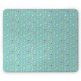 thumbnail image 1 of Cocktail Mouse Pad, Doodle Style Various Beverages in Glasses Party Fun Celebration Pattern, Rectangle Non-Slip Rubber Mousepad, Seafoam Multicolor, by Ambesonne, 1 of 2