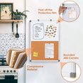thumbnail image 6 of SWANCROWN Combination Board Dry Erase Cork Board Combo 24"x 18", 6 of 10