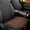 Coffee, variant on Car Seat Cushion, All Season Full Surround Leather Seat Pad, Breathable and Comfortable Vehicle Seat Mat, Ergonomic Interior Accessory for Cars and SUVs