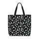 thumbnail image 1 of Easygdp Black White Leaves Bolsa Tote para Mujer, Bolso de Hombro para Trabajo, Playa, Viajes, Compras y Supermercado, 1 of 7