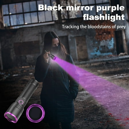 Rechargeable Blood Tracking Light For Night Hunting 2000 Lumens Blood Tracking Flashlight Gifts
