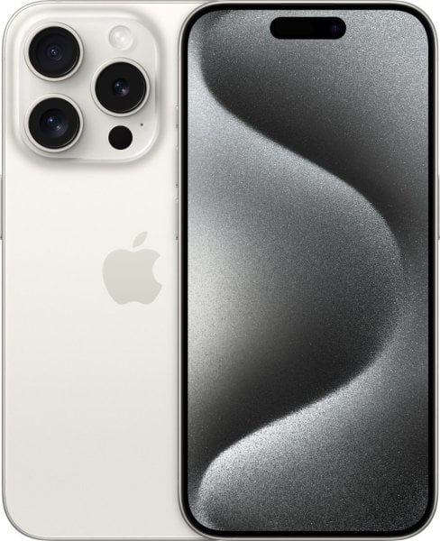 Apple iPhone 15 Pro, 128GB Black Titanium, Refurbished, Unlocked