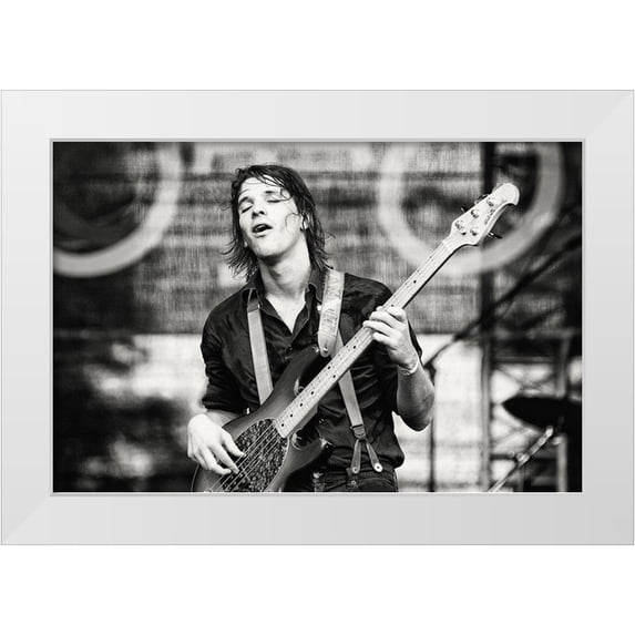 Pajic, Samir 24x17 White Modern Wood Framed Museum Art Print Titled - emotions