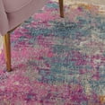 thumbnail image 4 of 4â€™ x 6â€™ Ivory and Multi Abstract Area Rug, 4 of 7