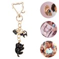 thumbnail image 3 of Unique Bargains 1 Pc Stylish Handbag Charm Bag Accessories 3.94″ Black, 3 of 5