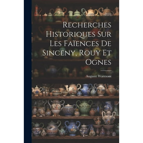 Recherches Historiques Sur Les Faïences De Sinceny, Rouy Et Ognes (Paperback)