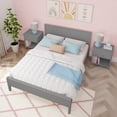 thumbnail image 6 of Max & Lily Queen Bed Frame, Solid Wood Classic Platform Bed with Panel Headboard for Kids, 6 of 10