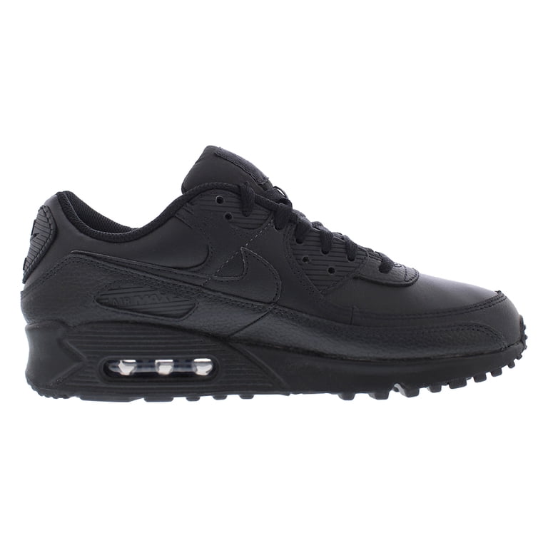 Men's Nike Air Max 90 LTR Leather Black CZ5594 001, Size UK 10