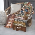 thumbnail image 3 of Gifts for Son from Mom, Christmas Son Gift, Adult Son Gift Ideas, to My Son Gifts, Son Birthday Gifts from Mom, Wedding Gifts for Son, Graduation Gifts for Son, Son Gifts Throw Blanket 50x60, 3 of 6
